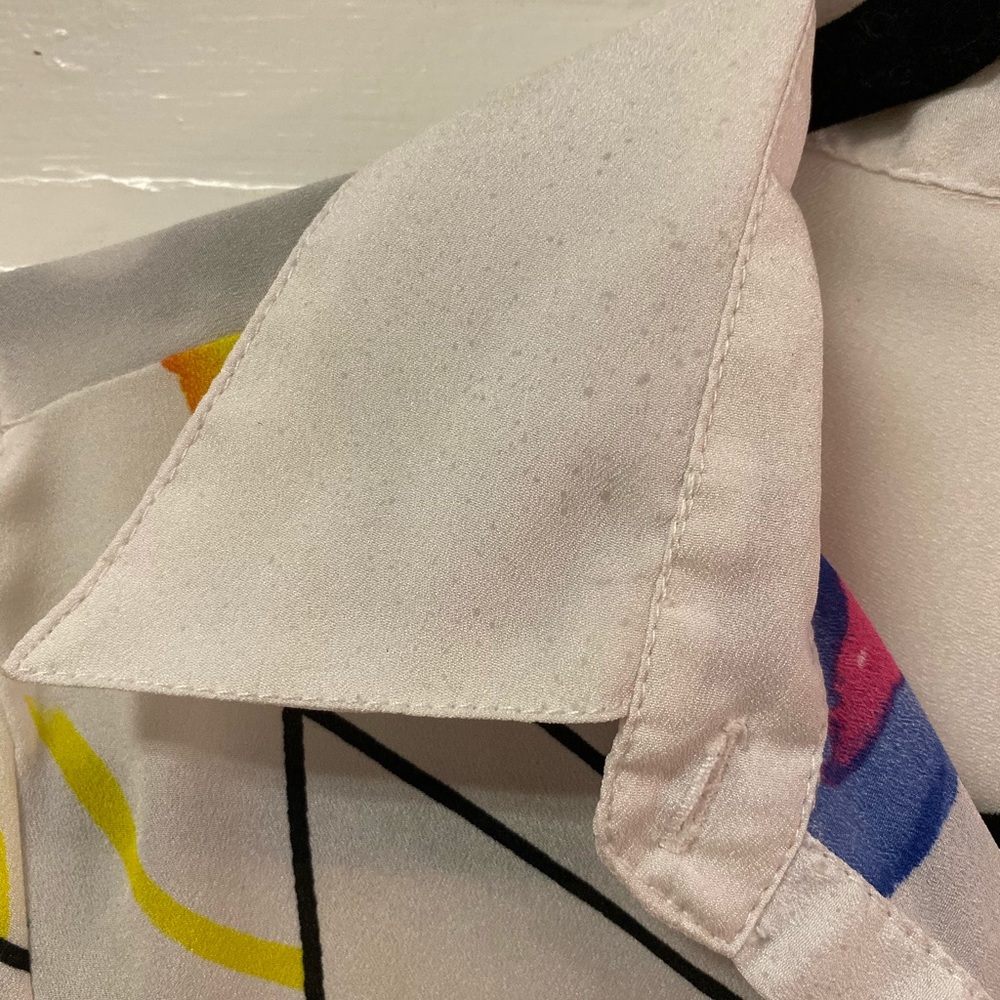 Cold shoulder button down - Picture 3 of 3
